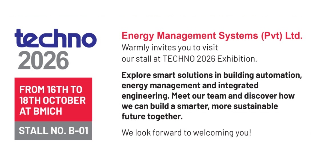 Visit us at stall B-01 during Techno 2026, 16–18 October 2026, at BMICH Colombo!